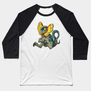 Dilophosaurus: Mossy Baseball T-Shirt